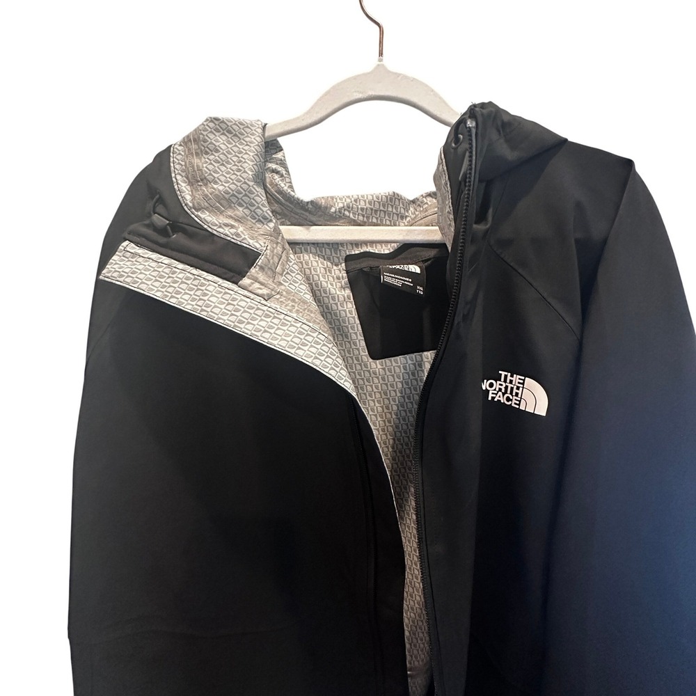 The North Face Mens Jacket Waterproof Hooded Black XXL - Picture 4 of 8